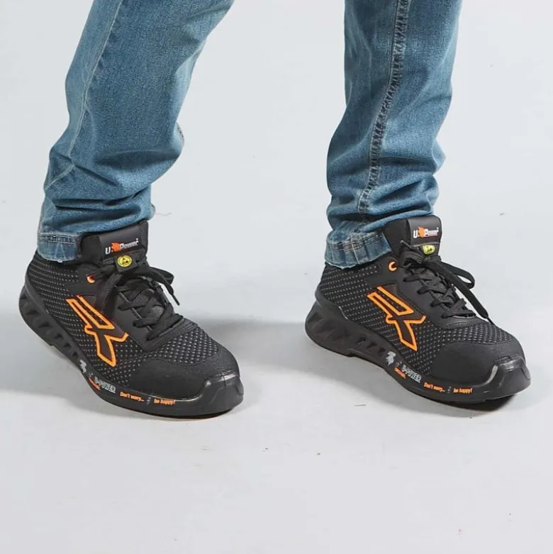 Chaussure de sécurité PETER ESD S3 CI SRC - RED LEVE - UPOWER | RV20044