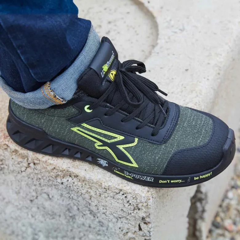 Chaussure de sécurité ROBIN ESD S1P SRC - RED LEVE - UPOWER | RV20096