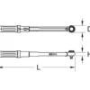Clé dynamométrique ERGOTORQUE précision 1/2", 40 - 200 NM - KS Tools | 516.1442