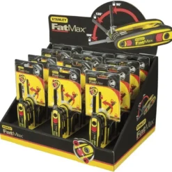 CLE MALE TORX SUR SUPPORT VERROUILLABLE - JEU DE 8 PIÈCES STANLEY FATMAX 0-97-553