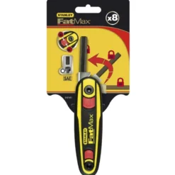 CLE MALE TORX SUR SUPPORT VERROUILLABLE - JEU DE 8 PIÈCES STANLEY FATMAX 0-97-553