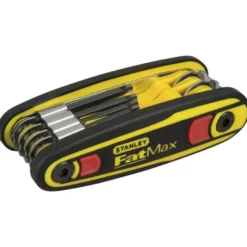 CLE MALE TORX SUR SUPPORT VERROUILLABLE - JEU DE 8 PIÈCES STANLEY FATMAX 0-97-553