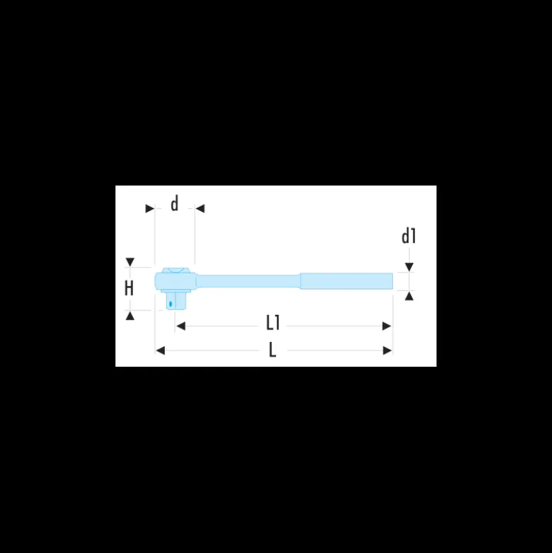 Cliquet extensible à manche articulé 1/2 - Facom | SXL.171PB