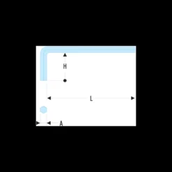 Clé mâle courte 2.5mm Facom | 82H.2,5