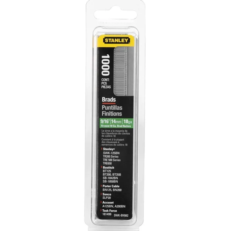 CLOUS 12MM - BOITE DE 1000 PIÈCES STANLEY 1-SWK-BN050T