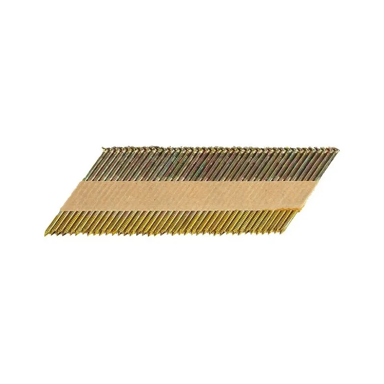 Clous 34° tête (D) crantés galvanisés cloueur pneumatique et gaz Ø 2,9mm, Longueur 50mm, Qté 4000 Makita | P-77051