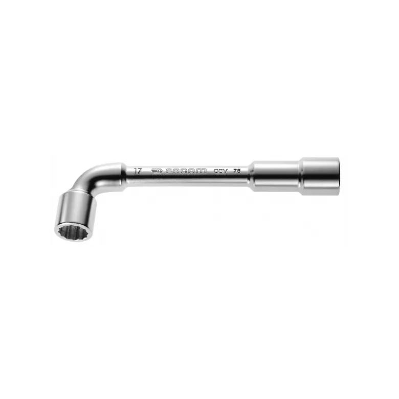 Clé à pipe débouchée forgée 12 pans x 6 pans 17mm Facom | 76.17