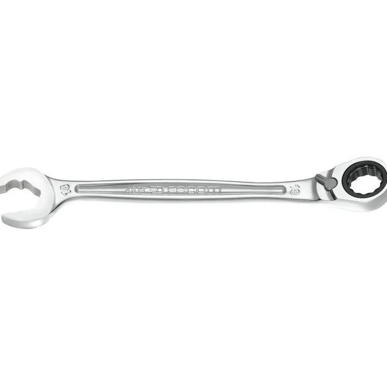 Clé plate mixte à fourche rapide à cliquet 10mm Facom | 467BR.10
