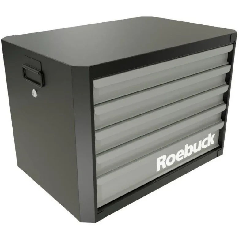 COFFRE A OUTILS 5 TIROIRS NOIR/GRIS - ROEBUCK | 893461