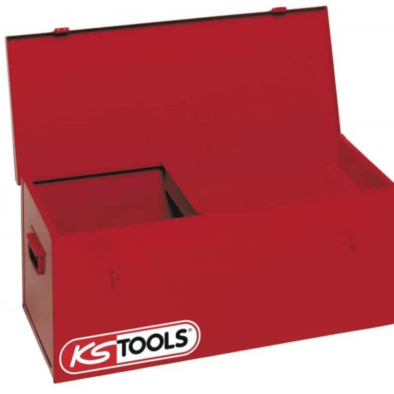 Coffre de chantier avec plateau - 550 x 300 x 300 - KS Tools | 999.0155