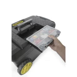 COFFRE DE CHANTIER CONTRACTOR A ROULETTE STANLEY 1-97-503