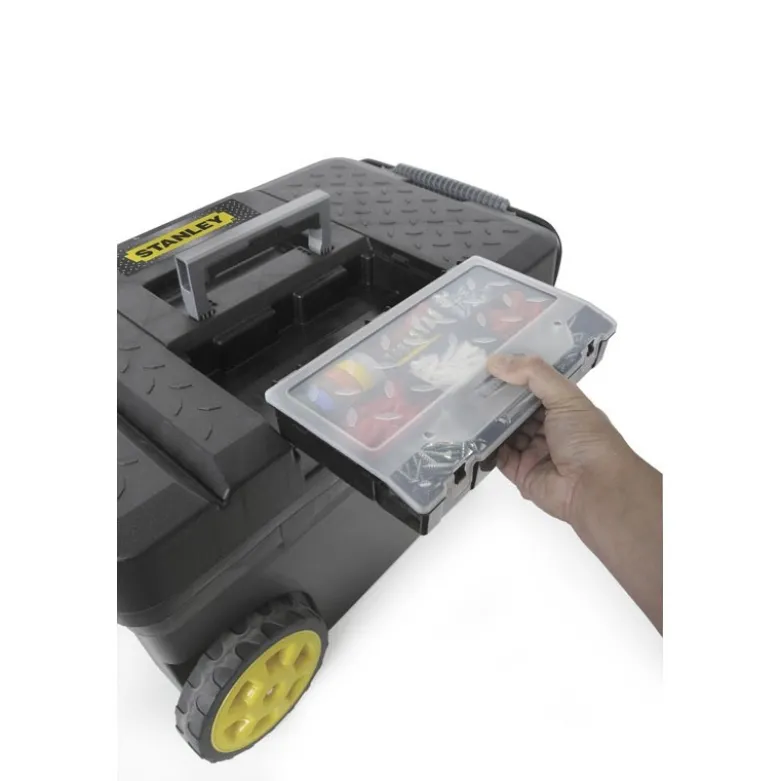 COFFRE DE CHANTIER CONTRACTOR A ROULETTE STANLEY 1-97-503