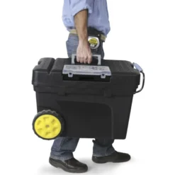 COFFRE DE CHANTIER CONTRACTOR A ROULETTE STANLEY 1-97-503