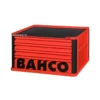 Coffre E72 4 tiroirs - Bahco | 1482K4RED