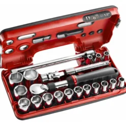 Coffret cliquet extensible 1/2 - 21 pièces - Facom | SXL.DBOX1PB
