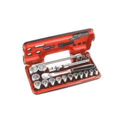 Coffret compact cliquet douille Standard 1/2" Detection BOX - 6 pans FACOM SL.DBOX1PB