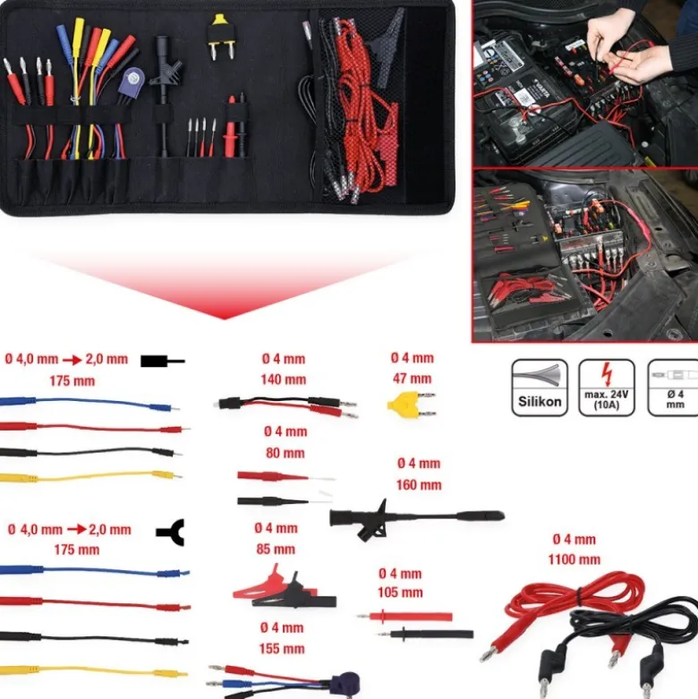 Coffret d'accessoires de testeurs, 25 pcs - KSTools | 150.0895