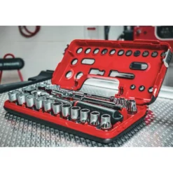 COFFRET DBOX CLIQUET ETANCHE + DOUILLES 1/2 6 PANS 21 PIECES OGV GRIP FACOM | SL.DBOX1GRPPB