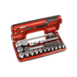 Coffret DBOX douilles 1/2" 6 pans métriques - S.161DBOX1PB Facom