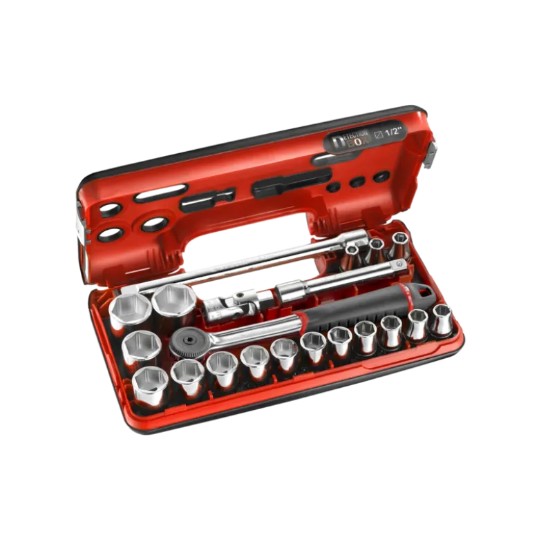 Coffret DBOX douilles 1/2" 6 pans métriques - S.161DBOX1PB Facom