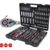 Coffret de douilles CHROMEplus 1/4'' + 3/8'' + 1/2'', 195 pièces - KSTools | 918.0795