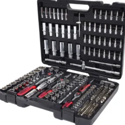 Coffret de douilles CHROMEplus 1/4'' + 3/8'' + 1/2'', 195 pièces - KSTools | 918.0795