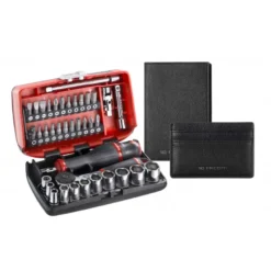 Coffret de douilles Nano 1/4" - Avec Cliquet Tête Ronde Édition Limitée Racing - FACOM | R2NANO24H