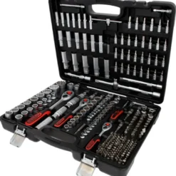Coffret de douilles 1/4'' + 3/8'' +1/2'', 255 pcs. - KSTools | 916.0255