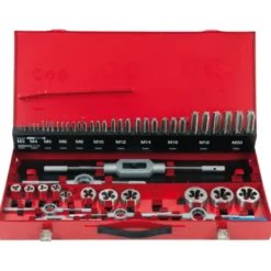 Coffret de jeux de tarauds, filières 54pcs - KS Tools | 331.0654
