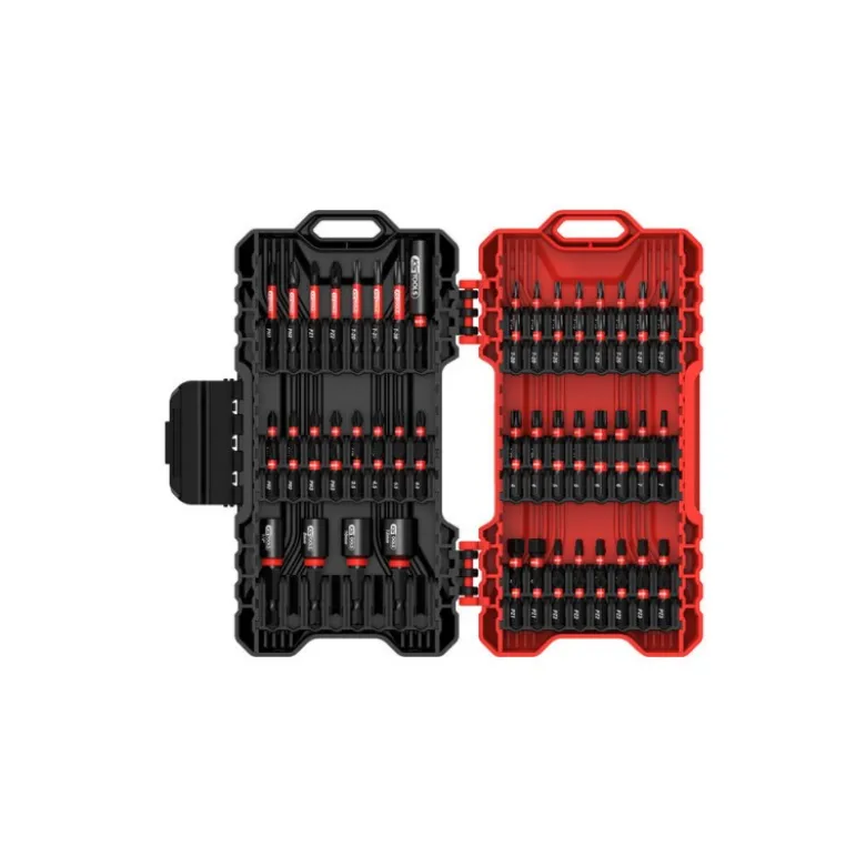 Coffret d'embouts de vissage à chocs 1/4'', 76 pcs - KSTOOLS | 515.2302F