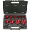 Coffret de 10 scies cloche KS, 19-22-29-35-38-44-51-57-65-67 mm - KS Tools | 129.5545
