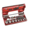 COFFRET "DETECTION BOX" CLIQUET ETANCHE DOUILLES 3/8" 12 PANS - FACOM | JL.DBOX112PB