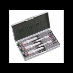 Coffret de 5 Tournevis de pécision Micro-Tech Fente - FACOM FRANCE | AEF.J2
