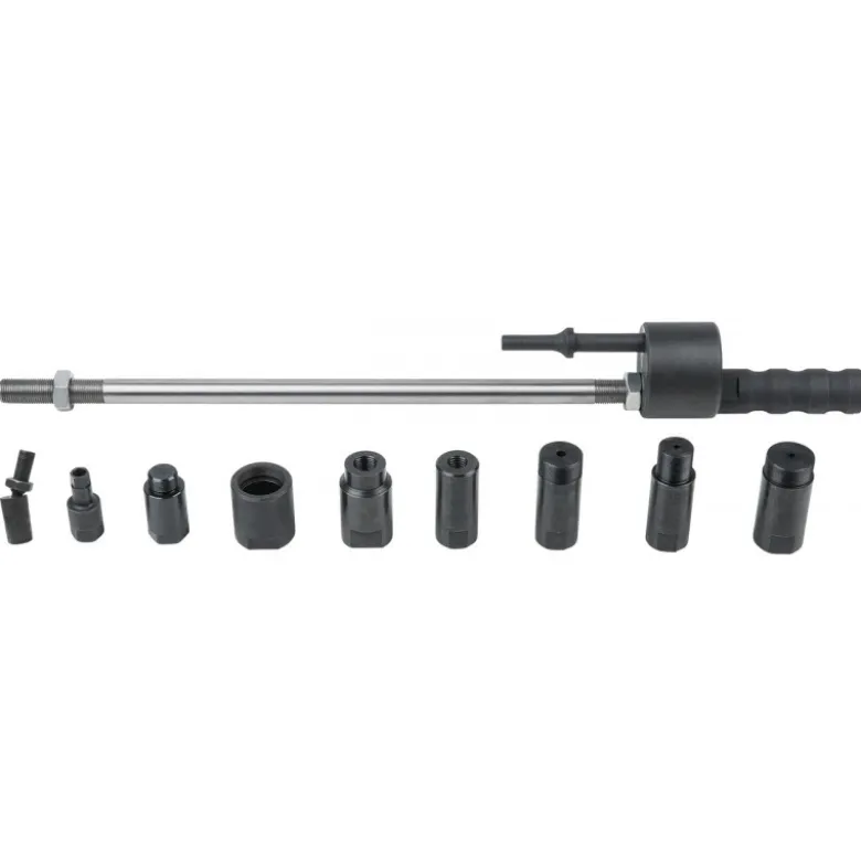 Coffret d'extracteurs d'injecteurs pour pistolet pneumatique vibreur, 10 pcs - KS Tools | 152.1450