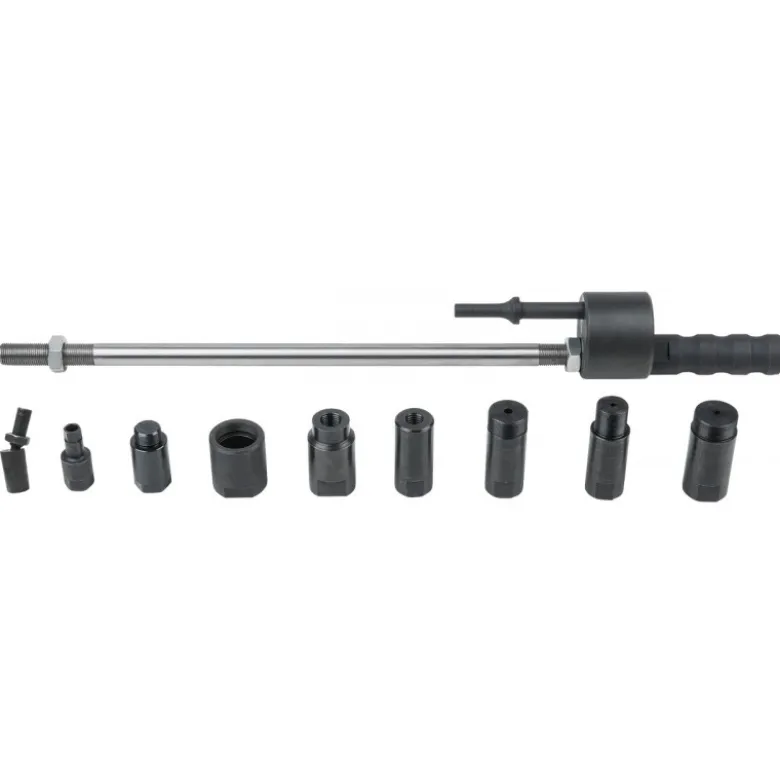 Coffret d'extracteurs d'injecteurs pour pistolet pneumatique vibreur, 10 pcs - KS Tools | 152.1450