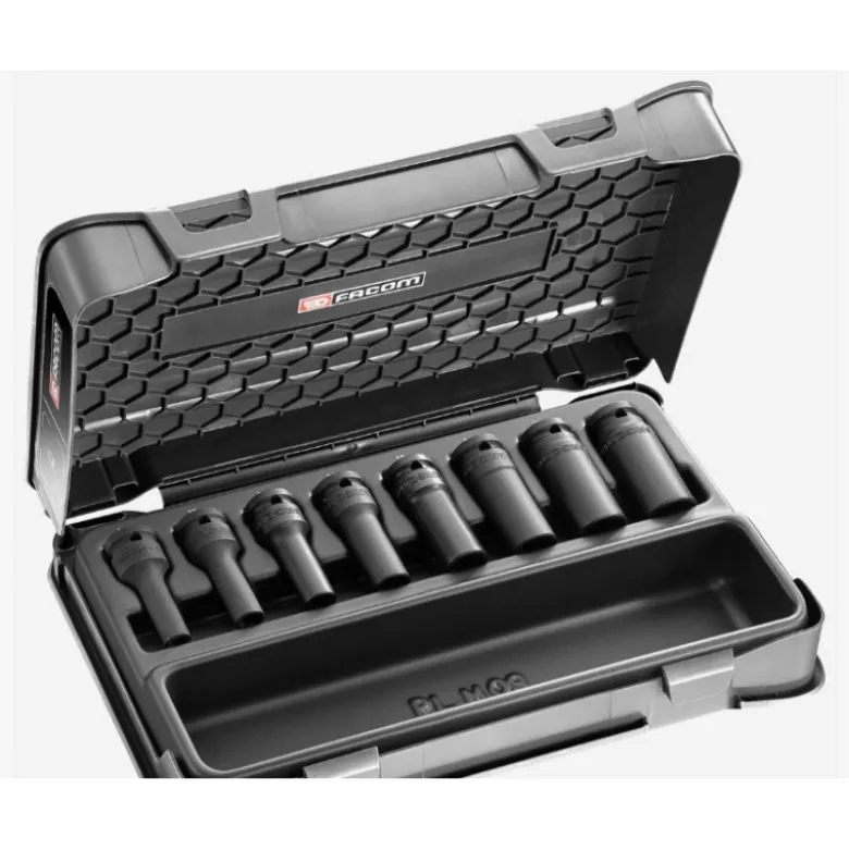 COFFRET DOUILLE 1/2' IMPACT TORX LG E10-24 Facom | NSTXL.J8APB