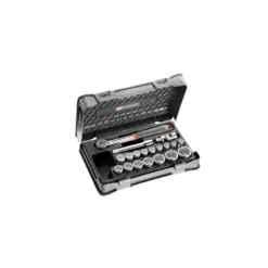 Coffret douilles 1/2" 6 pans métriques - 19 pièces | S.161-2P6PB Facom