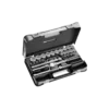 Coffret douilles 1/2" 6 pans métriques - 30 pièces | SL.161-5P6 Facom