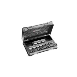 Coffret douilles 1/2" 6 pans métriques - 22 pièces | S.401B Facom