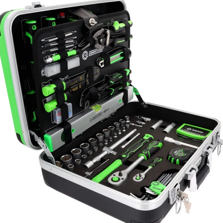 Coffret d'outillage généraliste COMPETITION 1/4"+1/2", 145 pcs - KSTools | 512.0145