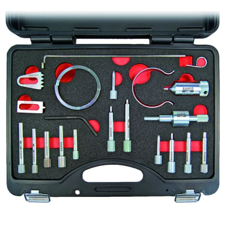 Coffret d’outils de calage pour PSA 1.0-1.1-1.4-1.6-1.8-2.0-2.2 Essence - Bahco | BE507101