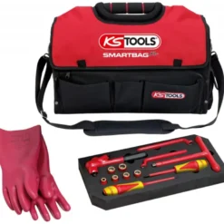 Coffret d'outils isolés pour véhicules électriques et hybrides, 16 pcs - KS Tools | 117.1835