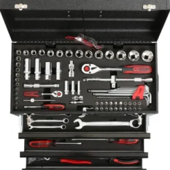 Coffret d'outils universels CHROMEplus 1/4'' + 1/2'', 99 pcs. - KSTools | 918.0100