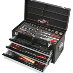 Coffret d'outils universels CHROMEplus 1/4'' + 1/2'', 99 pcs. - KSTools | 918.0200