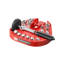 Coffret kit de vidange : clé de vidange et embouts de vidange sur plateau support FACOM D.48-KITPB