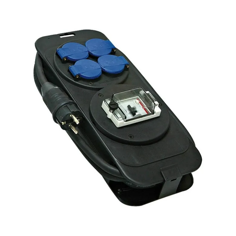 Coffret électrique mobile avec interrupteur différentiel 30mA 5m H07RN-F 3G2,5 I - Brennenstuhl | 1152301