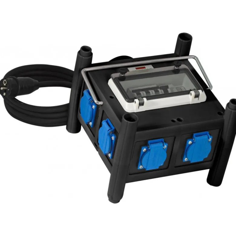 Coffret électrique mobile BD 6M/16 IP44 5m H07RN-F 3G2,5 - Brennenstuhl | 1153660006