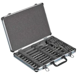 Coffret Makita 12 forets + 5 burins emmanchement sds (+) plus | D-42444