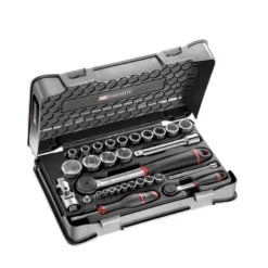 Coffret mixte cliquet + douilles 1/4 " et 1/2" - FACOM FRANCE | RS.161-1PB
