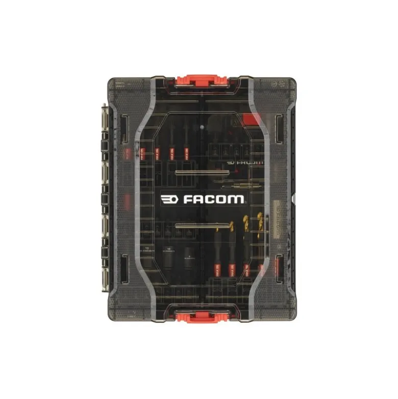 Coffret 50 pièces d'embouts impacts et accessoires 1/4" Facom | EN.1J50PB